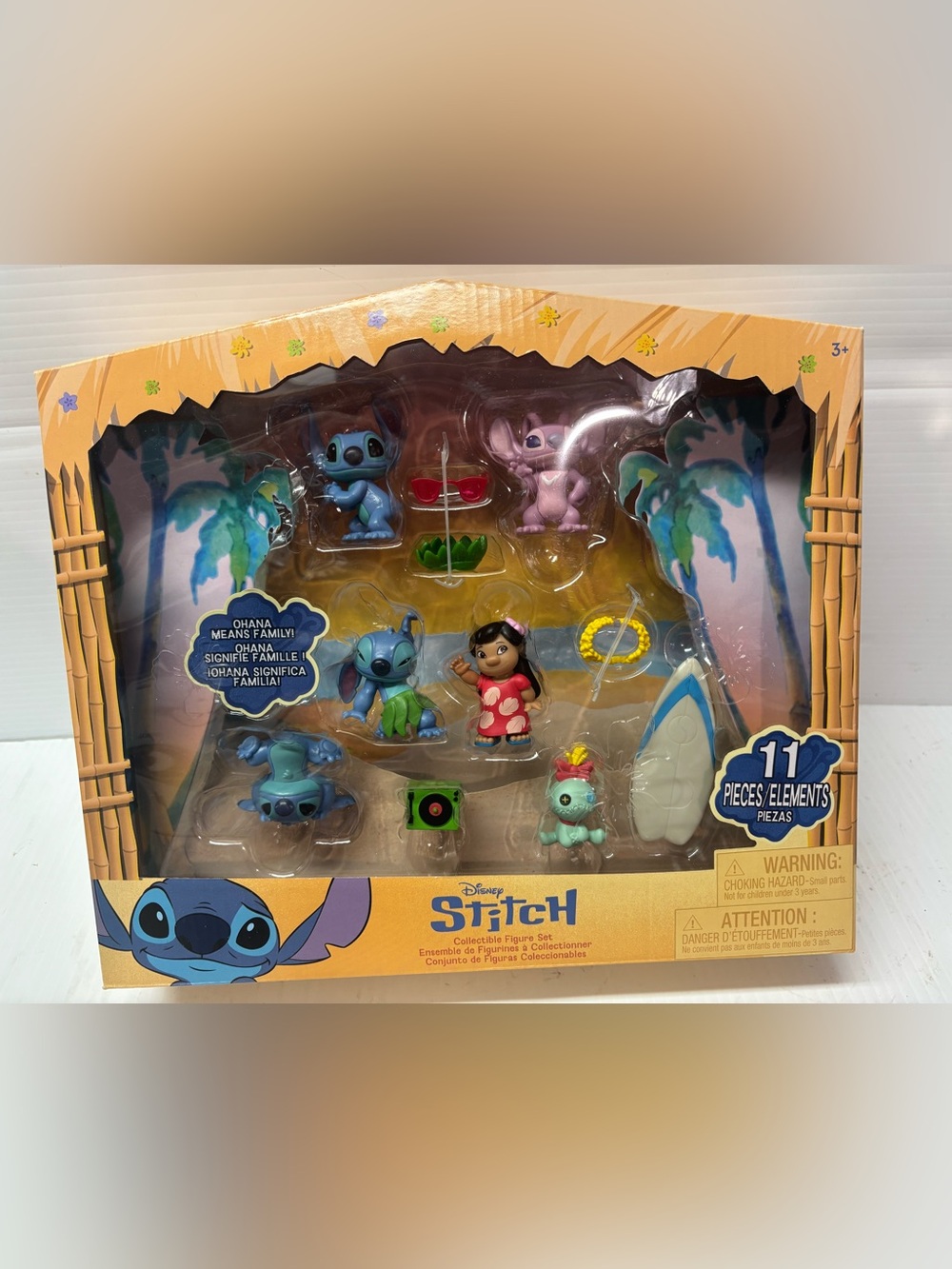 Disney Lilo & Stitch Movie Collectible 11 Piece Toy Pack - Brand New in Box!
